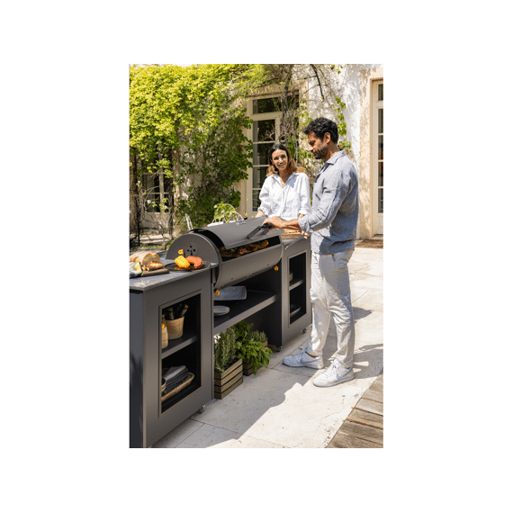 Boretti Barilo Top Houtskoolbarbecue - Inbouw