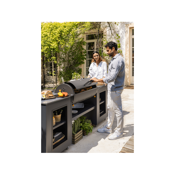 Boretti Barilo Top Houtskoolbarbecue - Inbouw