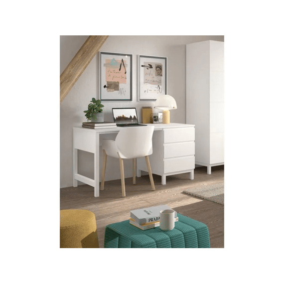 Vipack Eva White Bureel