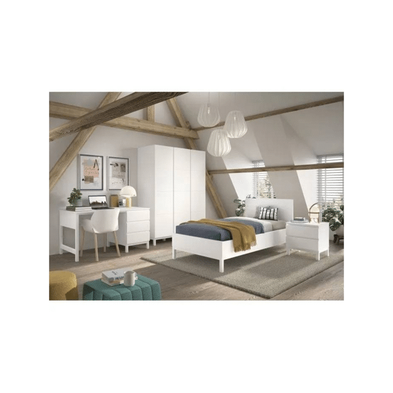 Vipack Eva White Kast 3 Deuren