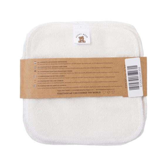 Happy Bear Washable Baby Wipes Oh Deer