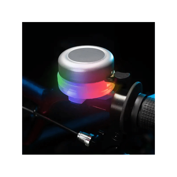 Fietsbel Verlicht Zilver