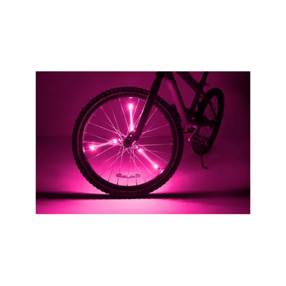Fietsspaken Verlicht Roze