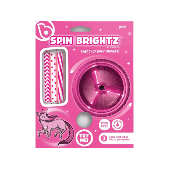 Fietsspaken Verlicht Roze