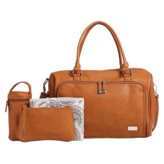Isoki Luiertas Double Zip Amber Tan