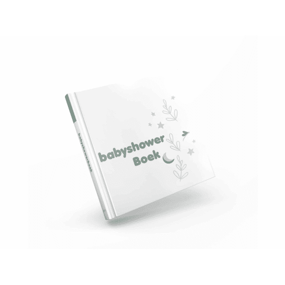 Jep Kids Babyshowerboek Wit-Groen