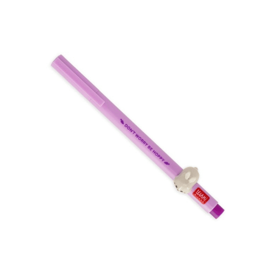 Legami Gelpen Lovely Friends Paars Bunny