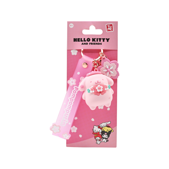 Yume Sleutelhanger Hello Kitty Pompompurin