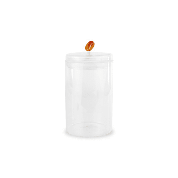 Wd Lifestyle Voorraadpot Glas 1,2l 11x21,5cm Koffieboon