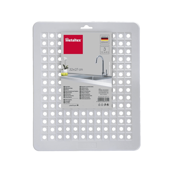 Metaltex Gootsteenmat 31,5x27cm