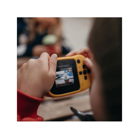 Kidicam Foto En Actiecamera Geel 16gb - Oplaadbare Batt - 8mp Camera