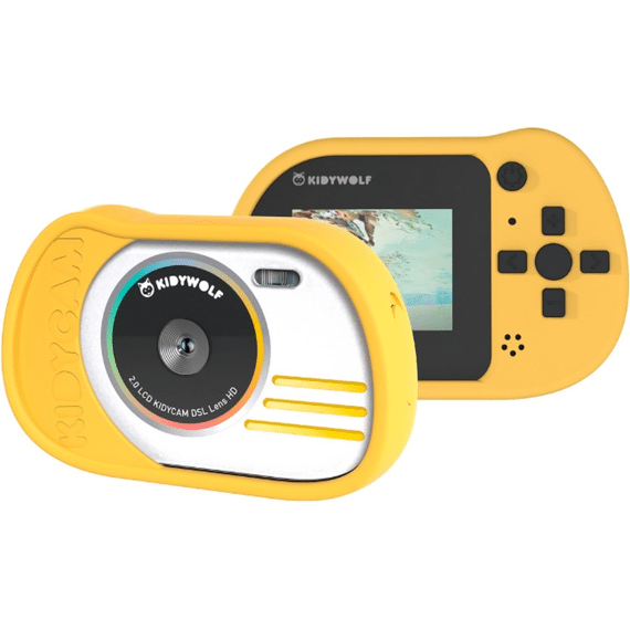 Kidicam Foto En Actiecamera Geel 16gb - Oplaadbare Batt - 8mp Camera