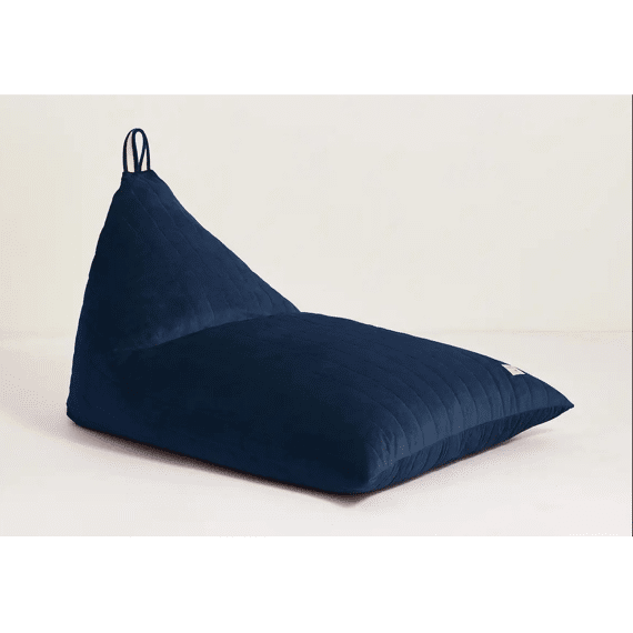 Nobodinoz Poef Beanbag Essaouira Velvet Night Blue