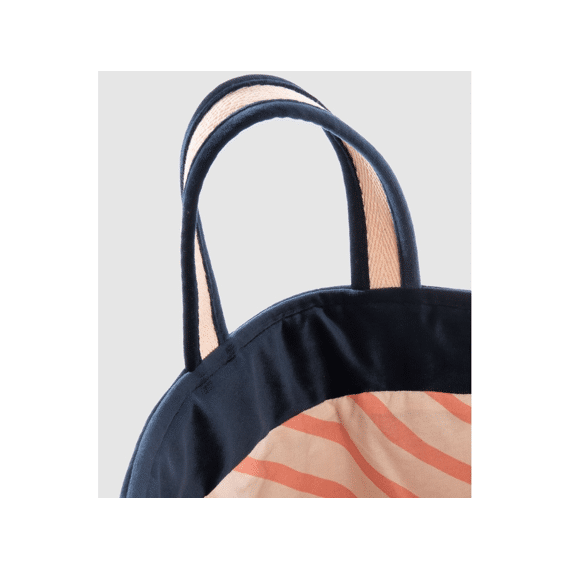 Nobodinoz Grote Opbergmand Eco Velvet Night Blue