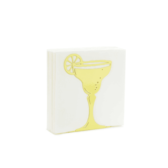 Balvi Servethouder Cocktailglas Lime