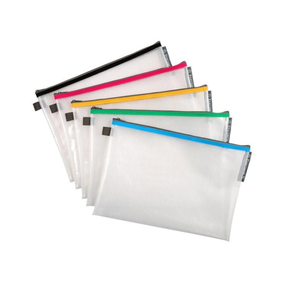 Eva Etui Zip A4 Assortiment Prijs Per Stuk