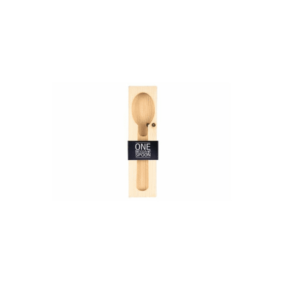 One Message Spoon Verpakking Hout