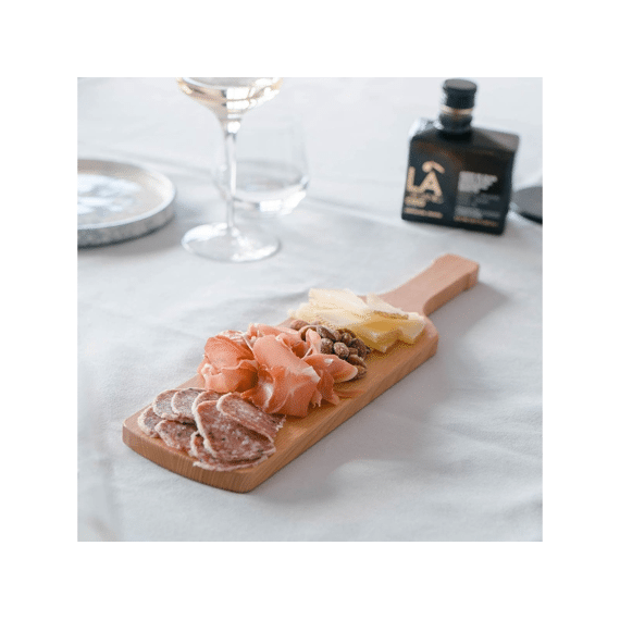 Bowls And Dishes Puur Hout Plank Beuk Wijnfles 39cm