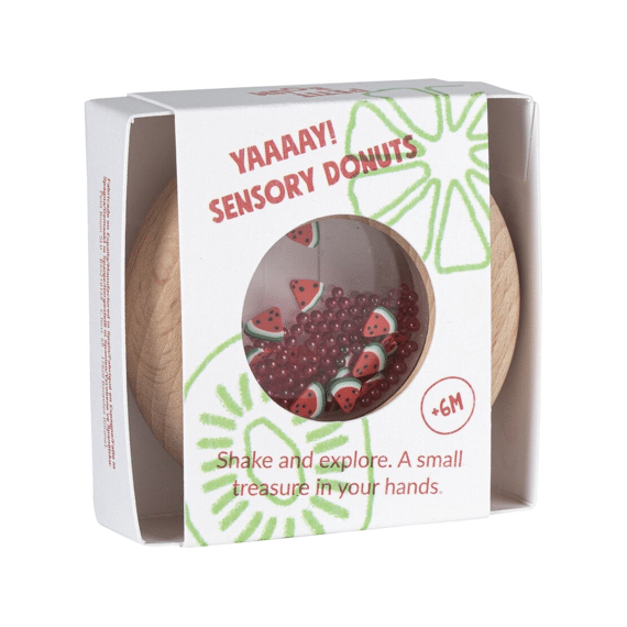 Petit Boum Sensorische Donut Watermeloen