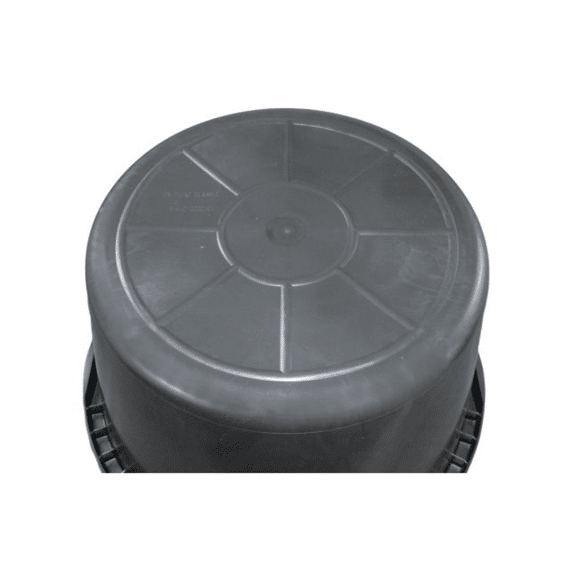 5074013 Gripline Kuip 40l Zwart 4 Grepen