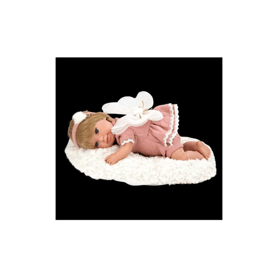 Arias Pop Sora Roze Met Vleugels En Kussen 35cm