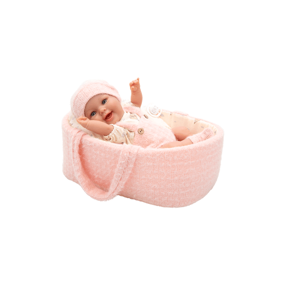 Arias Pop Gadi Roze In Mandje 33cm