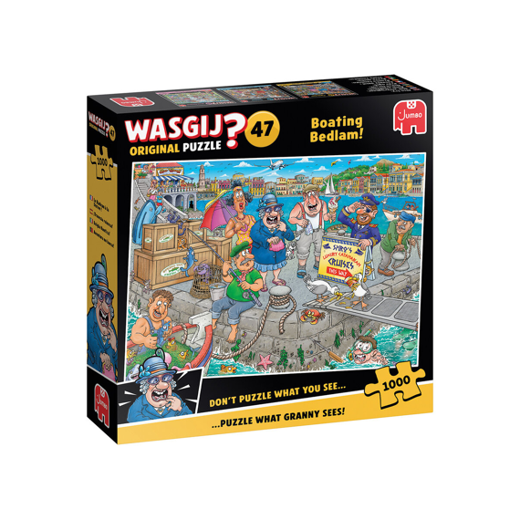 Puzzel Wasgij Original 47 1000st De Boot In!