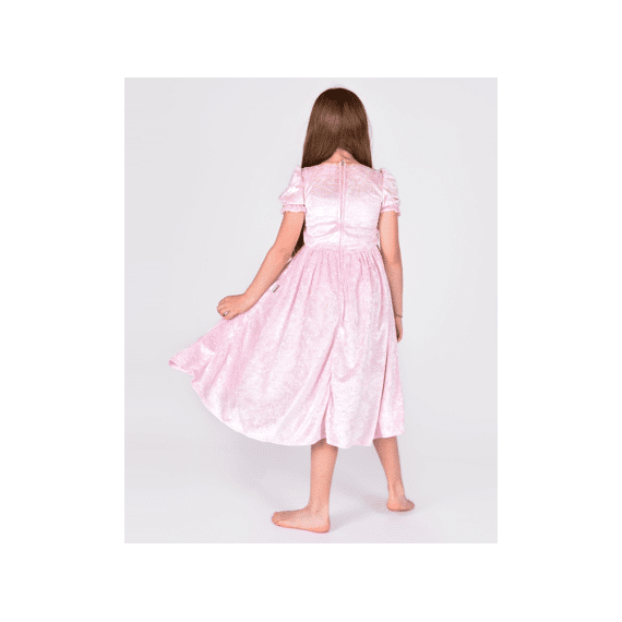 Den Goda Fen Kinderkostuum Prinsessenjurk Roze 4-6 Jaar