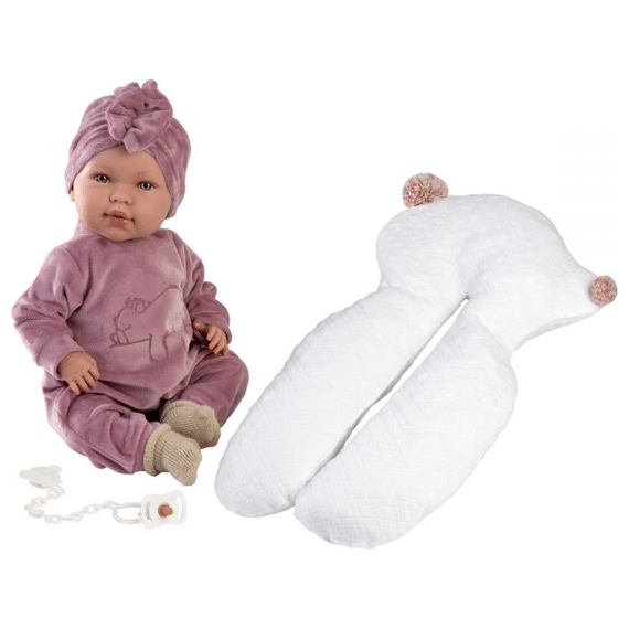 Llorens Pop Mimi Met Ligkussen 42cm