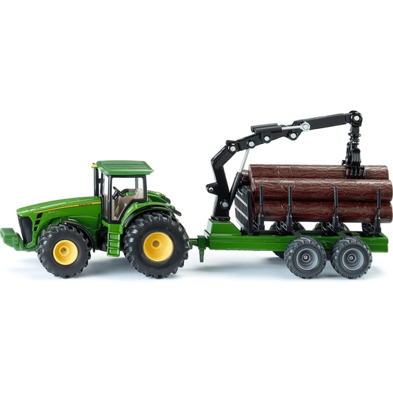 Siku 1954 Traktor + Boomstamlader 1:50