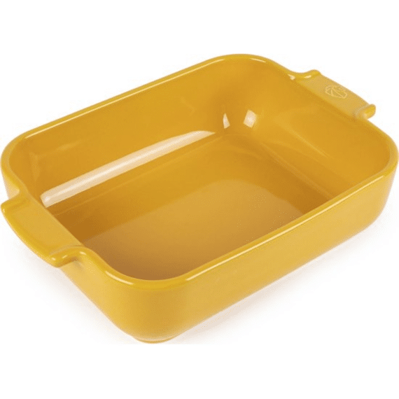 Peugeot Appolia Ovenschaal Rechthoekig 20/25x5,5cm Saffraangeel