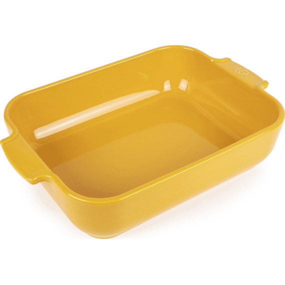 Peugeot Appolia Ovenschaal Rechthoekig 33/40x7,5cm Saffraangeel