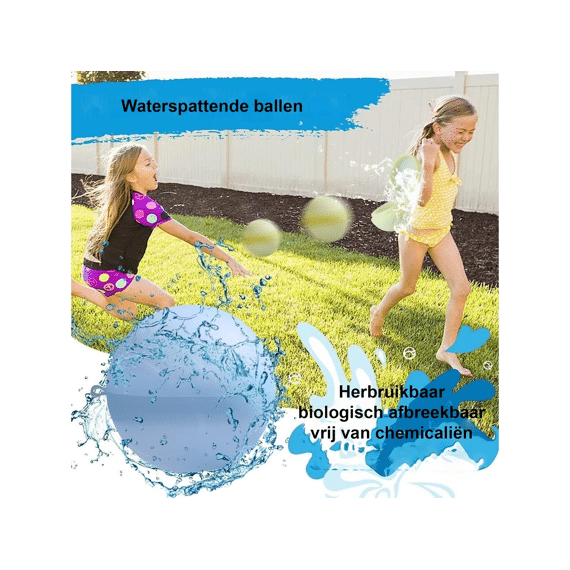 Best Luck Bz003 Herbruikbare Waterballonnen Set/3 Siliconen