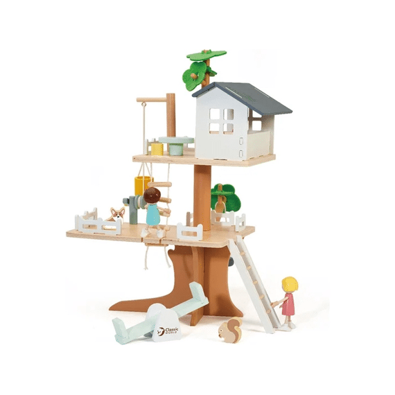 Classic 50566 Speelset Hout Boomhut 31-delig