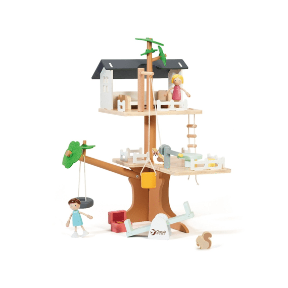 Classic 50566 Speelset Hout Boomhut 31-delig