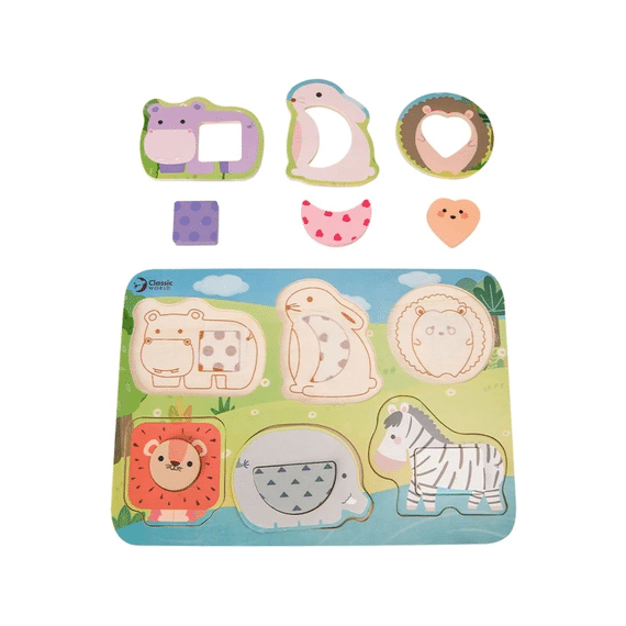 Classic 40030 Noppenpuzzel 12st Forest