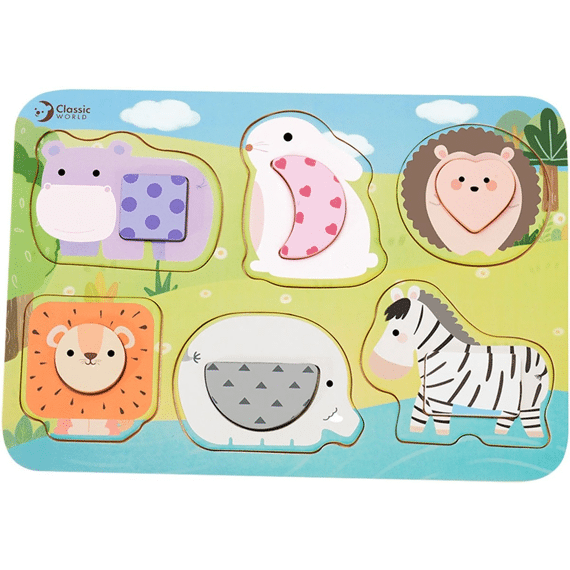 Classic 40030 Noppenpuzzel 12st Forest