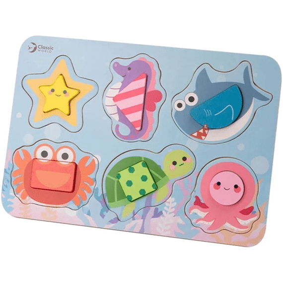 Classic 40028 Noppenpuzzel 12st Oceaan