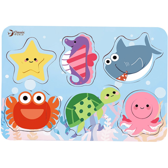 Classic 40028 Noppenpuzzel 12st Oceaan