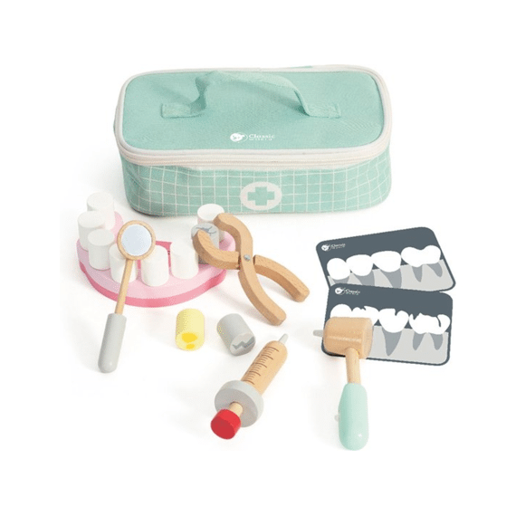 Classic 50556 Speelset Hout Tandarts 18-delig