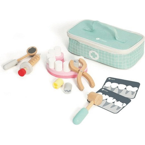 Classic 50556 Speelset Hout Tandarts 18-delig