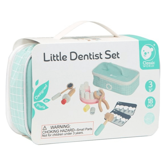 Classic 50556 Speelset Hout Tandarts 18-delig