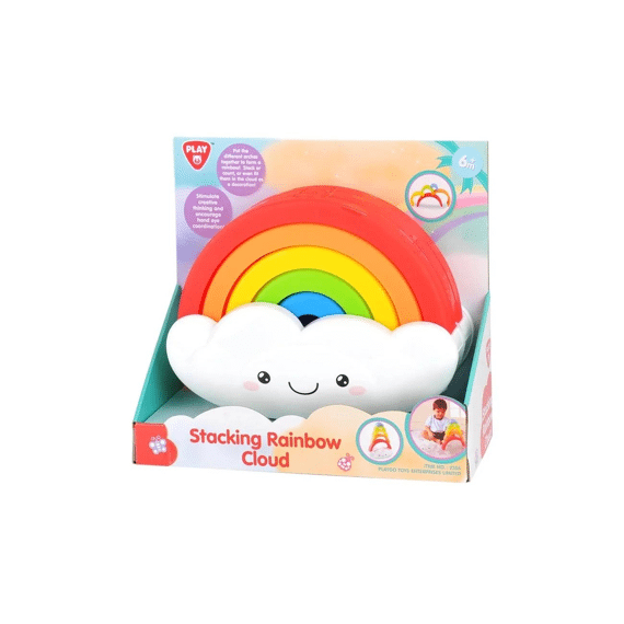 Playgo 2356 Stapelbare Regenboogwolk