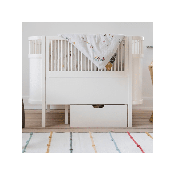 Sebra Bedlade Baby En Junior Classic White