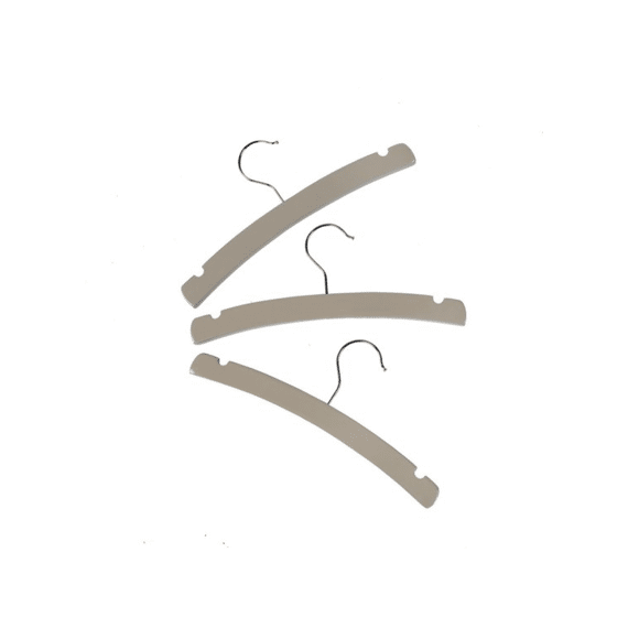 Titanium Kleerhanger Hout 3 Stuks Taupe