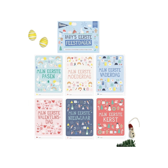 Milestone Baby First Holidays Photo Cards 6 St