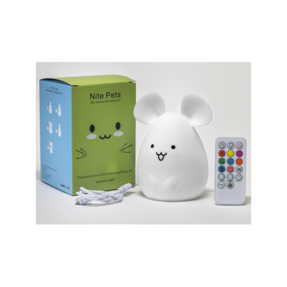 Lights 4 Kids Nachtlampje Muis 10x14cm