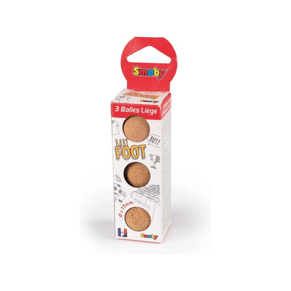 Smoby 140411 Kurken Ballen Voor Voetbaltafel 3st