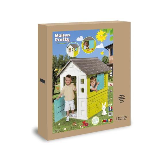 Smoby 810723 Pretty Playhouse 98x110x127cm