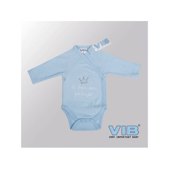 Vib Body Cc 0-3m Lichtblauw Ik Ben Een Prinsje